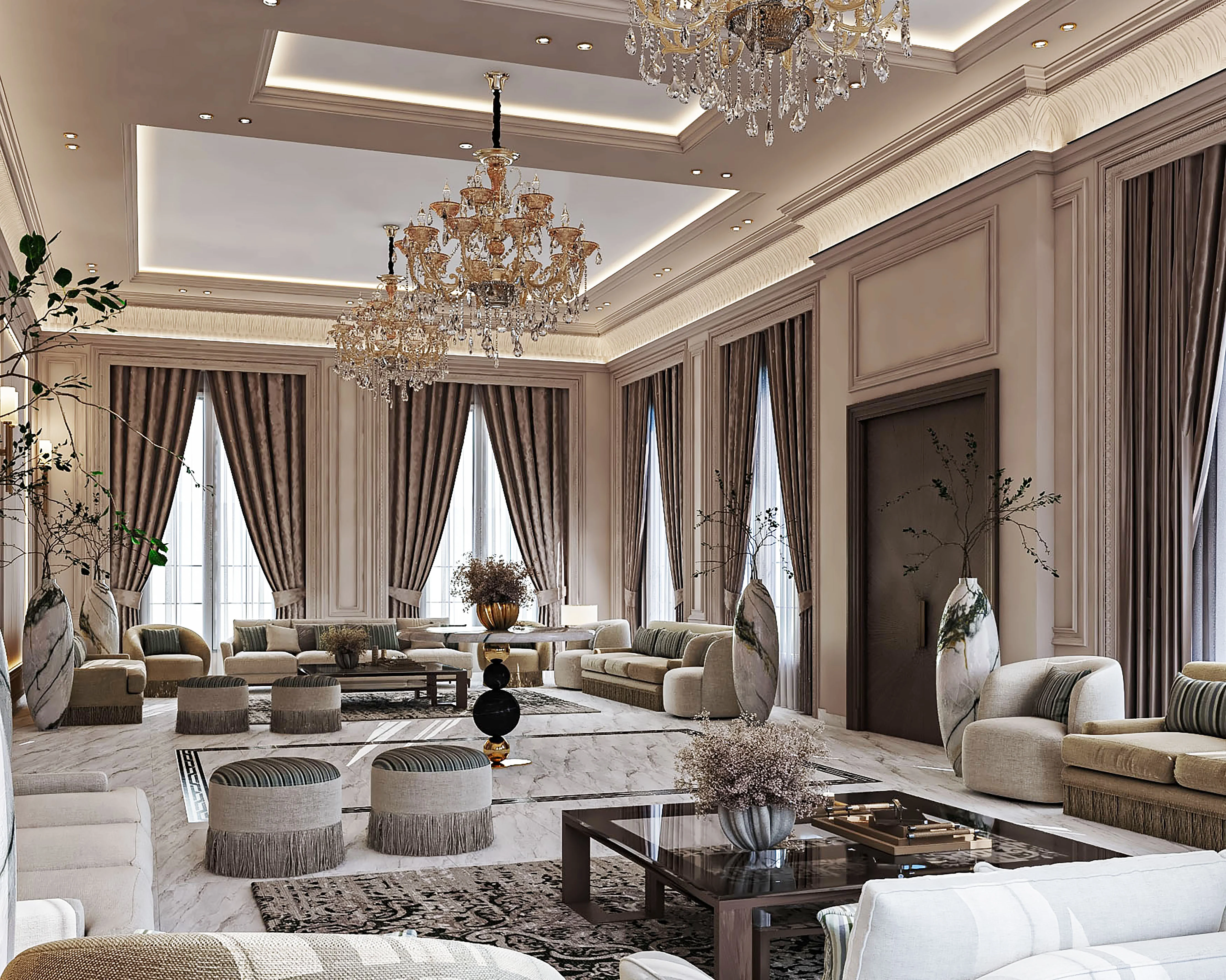 Elegant Sitting Lounge — Detail 1