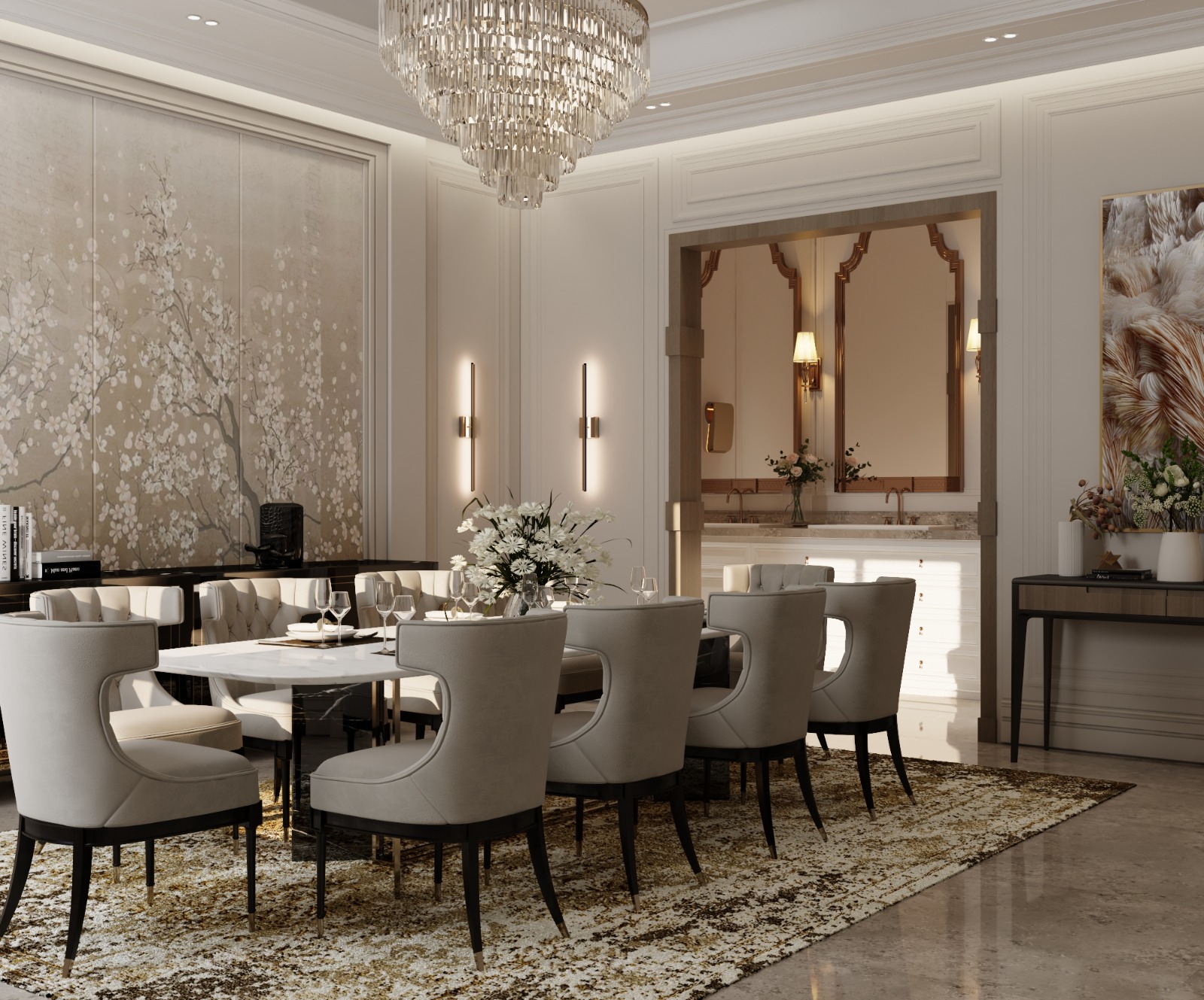 Grand Dining Hall — Detail 1
